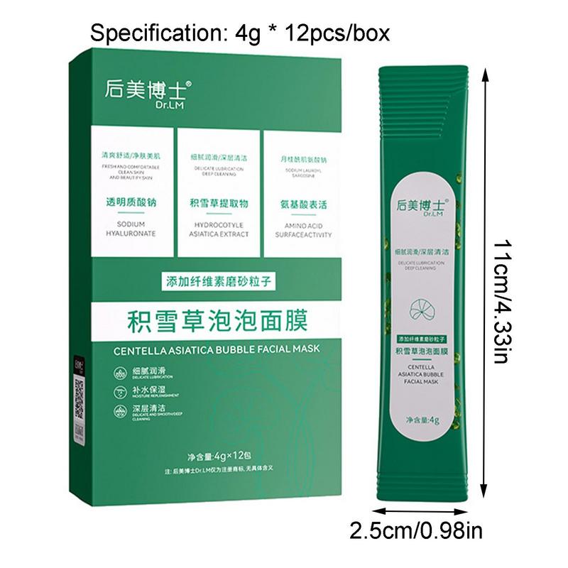 12 Stück Seifenblasengesichter