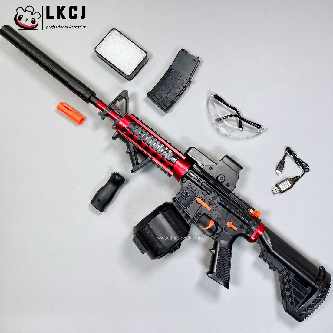 Exquisite Graffiti M416 Gel Blasters 25M Shoot Range With 2 Mags