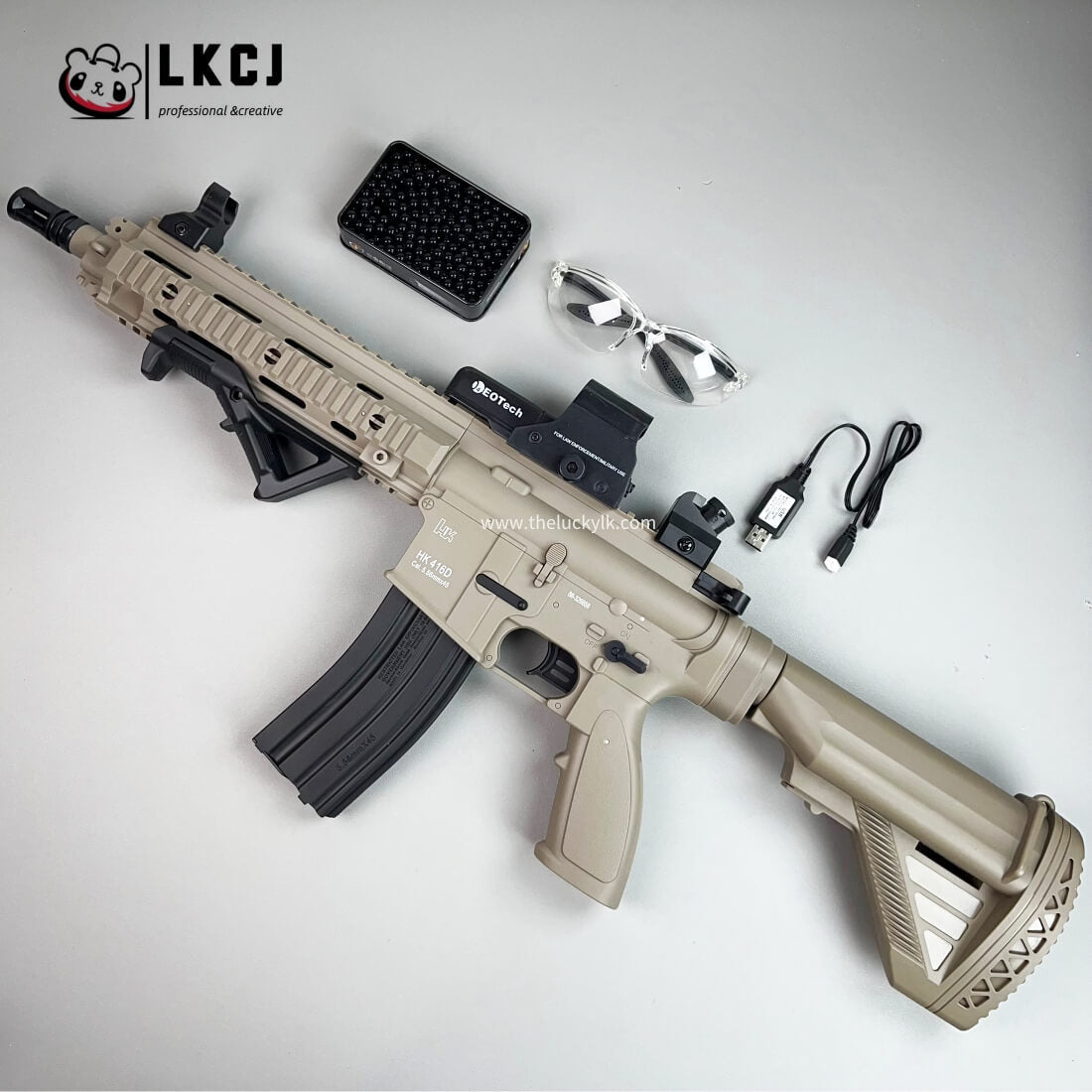 Exquisite Graffiti M416 Gel Blasters 25M Shoot Range With 2 Mags