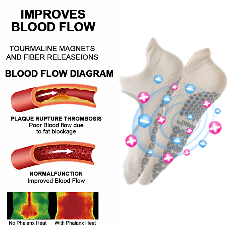 🎉🎉Baicloud™ PulseGrid Turmalin-Ionensocken (zeitlich begrenztes Angebot, hält 30 Minuten) 